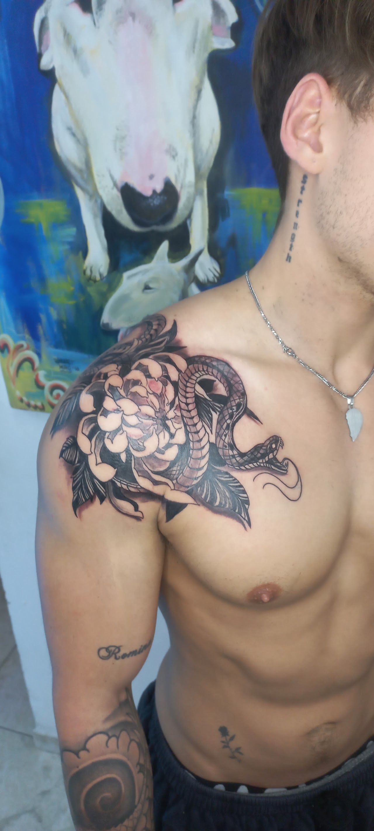 Tattoo Sleeve Blackwork Art